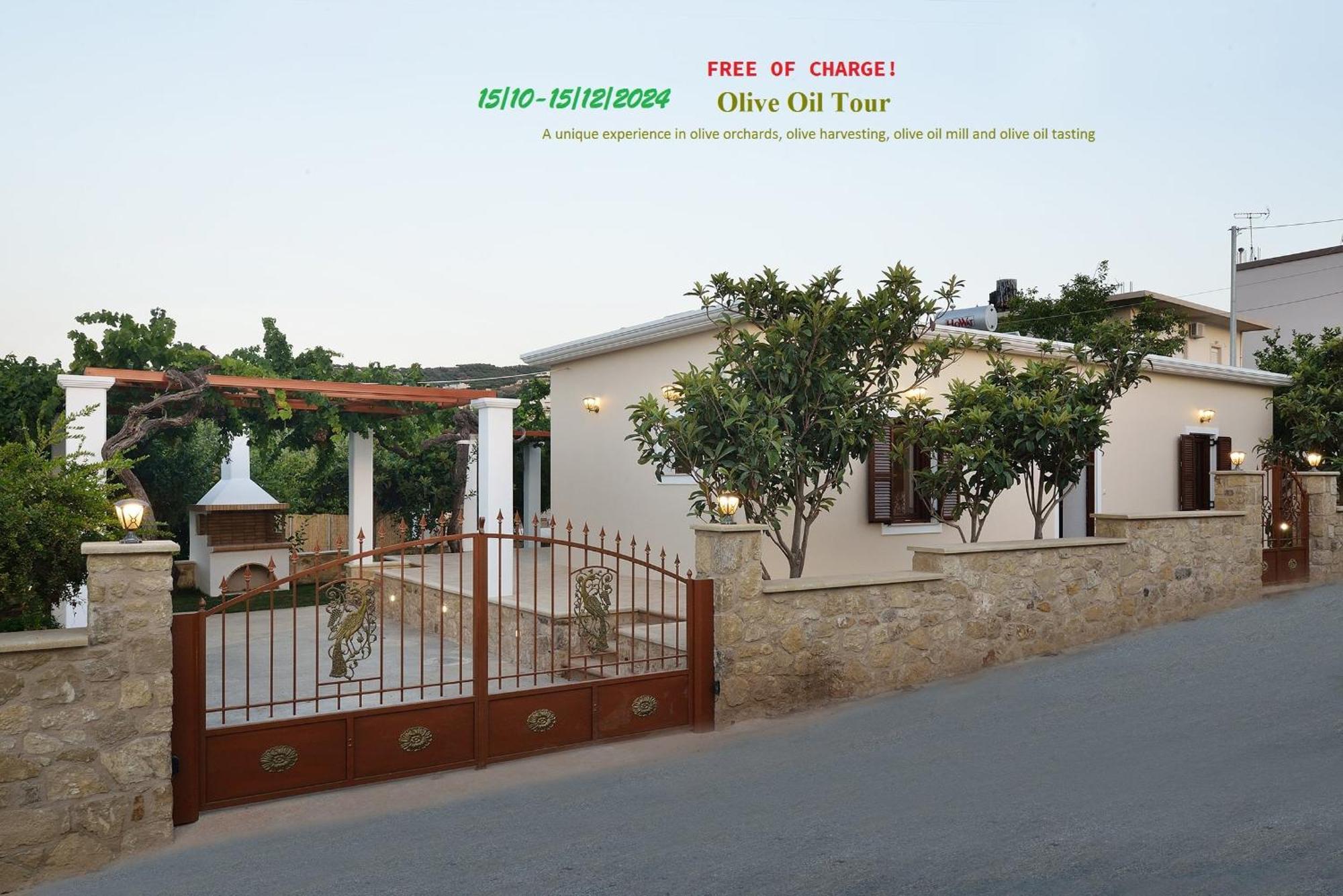 Anna 'S House - Garden Cottage In Киссамос Экстерьер фото